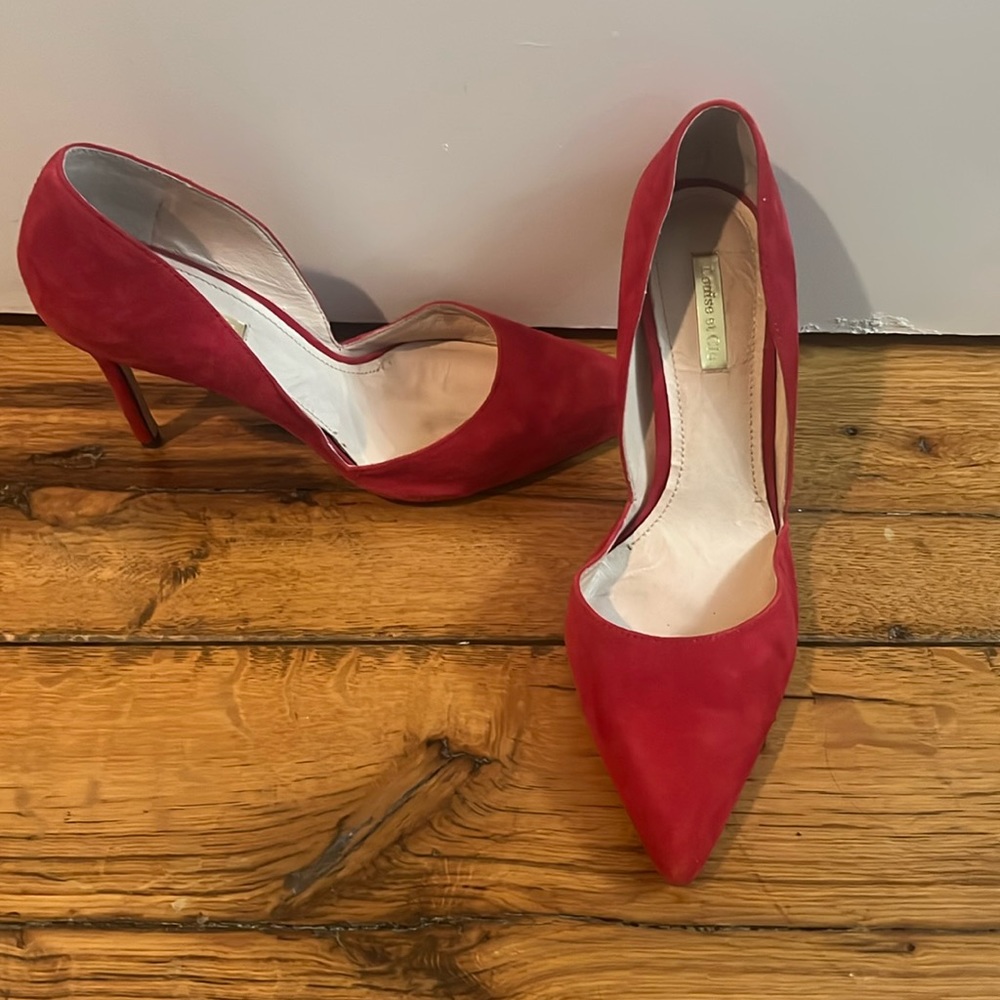 Louise et Cie suede pumps